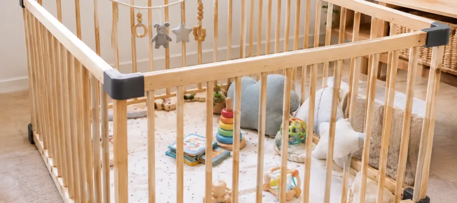 DIY-Laufgitter-Spielideen: Kreative Aktivitaeten fuer Babys und Kleinkinder