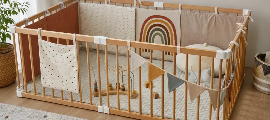 DIY-Laufgitter gestalten: Kreative Ideen fuer eine individuelle Spielecke