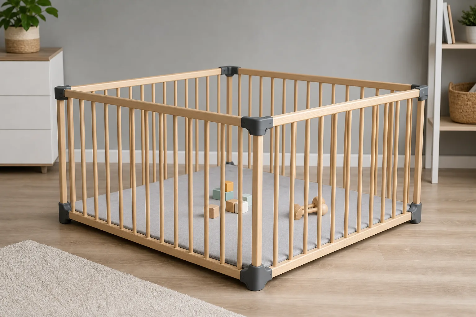 Laufgitter fuer stehende Babys: Worauf Eltern jetzt besonders achten sollten